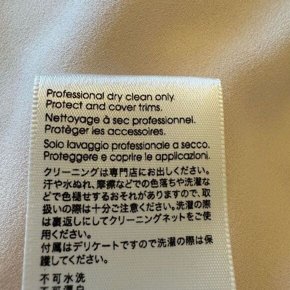 3.1 Phillip Lim Blush Silk & Lace Balloon Sleeve Top Sz 4 - Picture 14 of 15